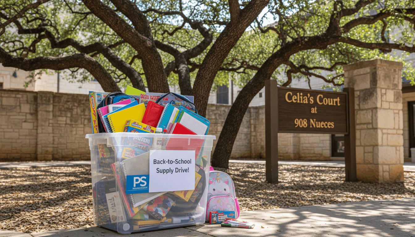 Announcing the PS Back to School Supply Drive!